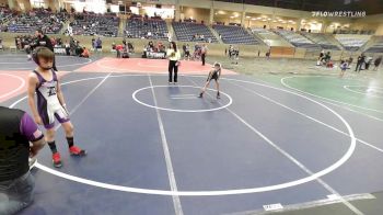 77 lbs Rr Rnd 3 - Ayden Ortiz, Bear Cave Wrestling vs Jaden Martinez, Duran Elite