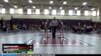 122 lbs 1st Place Match - Nevada Buchheit, AGWSR vs Alexis Northcutt, Benton Community