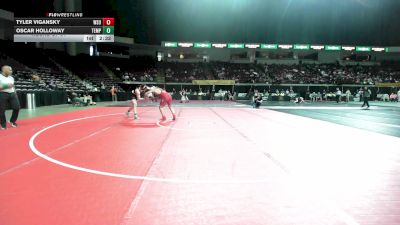 174 lbs Round Of 64 - Tyler Vigansky, Washington State vs Oscar Holloway, Temple