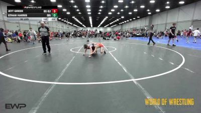 96 lbs Rr Rnd 3 - Jett Greer, OK Elite 12U Black vs Ethan Harris, Roundtree Wrestling Academy 12u
