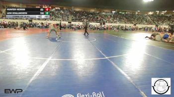 143 lbs Consi Of 16 #1 - Hunter Herrin, Ada Junior High vs Levi Stallworth, Tahlequah