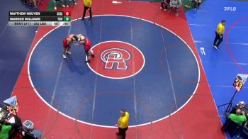 252 lbs 3rd Place - Matthew Nguyen, Susquenita vs Markus Williams, Trinity