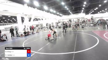 126 lbs Round Of 16 - Krew King, King Wrestling vs Eliazar Valdez, 209 Wrestling