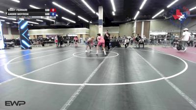 126 lbs Semifinal - Vinny Ferrari, Cardinal Wrestling Club vs Andre Moyron, Carrollton Thunder Wrestling