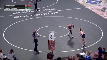 125 lbs 7th Place Match - Izy Bendorf, Kingsbury County vs Emery Voelker, Tea Area