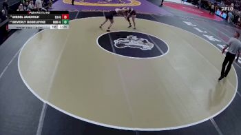 Champ. Round 1 - Diesel Janovich, Elkhorn Girls Wrestling vs Beverly Bobeldyke, Norfolk Girls