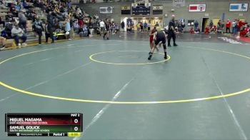 112 lbs Cons. Round 3 - Miguel Magama, East Anchorage High School vs Samuel Golick, South Anchorage High School