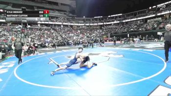 132-5A Semifinal - Kyle Menuez, Grandview vs Matthew Clifton, Legacy