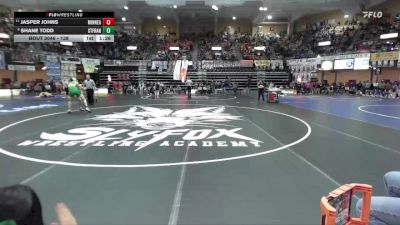 138 lbs Champ. Round 1 - Jasper Johns, Minneapolis Hs vs Shane Todd, St. Francis Hs