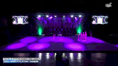 Southern Athletics - Poison [2026 L5 Senior Coed - D2 Day 1] 2026 Mardi Gras Grand Nationals