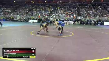 Semifinal - Isaiah Foster, Wahoo vs Kyler Lauridsen, Bennington