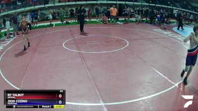 130 lbs Champ. Round 1 - Ry Talbot, Nevada vs Zion Cozino, Montana