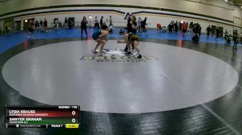 170 lbs Quarterfinal - Lydia Krauss, Northern Michigan University vs Sawyer Graham, Augustana (IL)