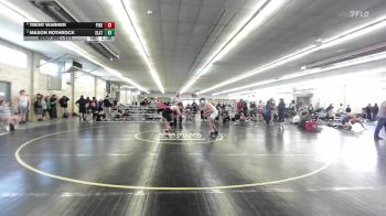 171 lbs Consi Of 8 #2 - Trent Warner, Pine Grove vs Mason Rothrock, Slateington