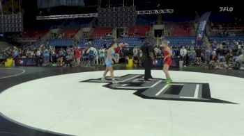 127 lbs Cons 64 #2 - Ava Griffey, Missouri vs Cassia Zammit, Ohio