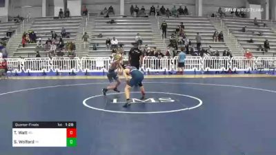 85 lbs Quarterfinal Tyler Watt NC vs Samuel Wolford PA