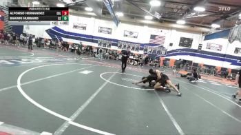 175 lbs Champ. Round 3 - Alfonso Hernandez, Colony vs Shawki Hubbard, Canyon Springs