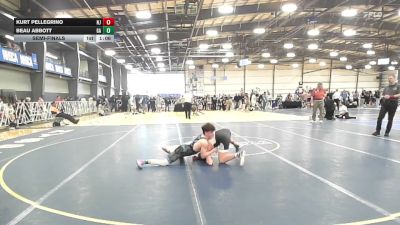 119 lbs Semifinal - Kurt Pellegrino, NJ vs Beau Abbott, GA