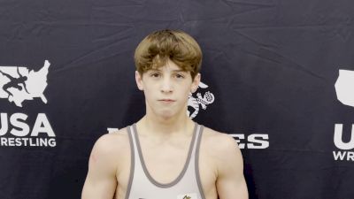 Domenic Munaretto is undersized and underaged but also a Cadet World Teamer