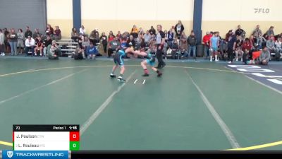 70 lbs Champ. Round 1 - Liam Rouleau, Revolution Training Club vs Jaxon Paulson, Crass Trained Wrestling