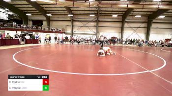 133 lbs Quarterfinal - Brett Redner, Rhode Island College vs Chase Randall, Coast Guard