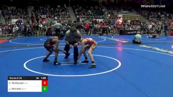 88 lbs Prelims - Collin McDowell, Awa vs Joaquin Moralez, Bentonville Wrestling Academy