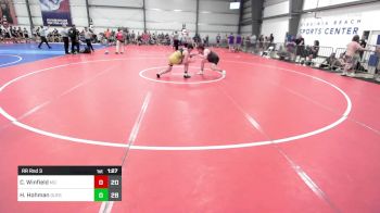 170 lbs Rr Rnd 3 - Connor Winfield, Mayo Quanchi vs Hunter Hohman, Quest School Of Wrestling Black