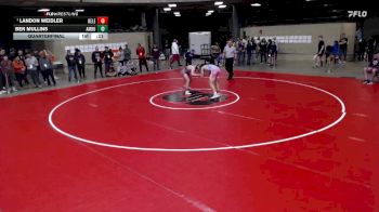 150 lbs Quarterfinal - Landon Weidler, Belleville East vs Ben Mullins, Robinson