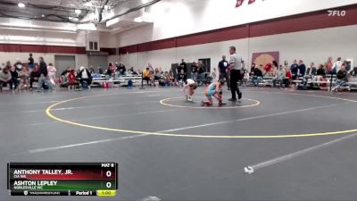 58-61 lbs Semifinal - Anthony Talley, Jr., CIA WA vs Ashton Lepley, Noblesville WC