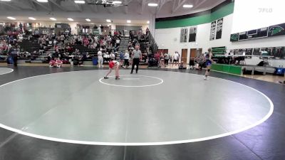 85-90 lbs Round 1 - Stellah Rogers, Rough Riders Wrestling vs Willow Gaudineer, Immortal Athletics WC