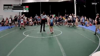 56 lbs Round 1 (4 Team) - Gabriel Vilela, Triumph Trained vs John Hall, Journeymen Uprising