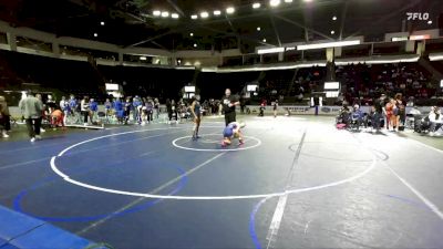 Girls 135 lbs Cons. Round 5 - Flor Parker-Borrero, Rogers (Puyallup) (Girls) vs Teagan Trenda, Hockinson (Girls)