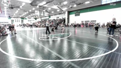 45 lbs Round 1 - Addison Caprio, Slyfox Wrestling Academy vs Piper Baumann, Excelsior Springs Wrestling