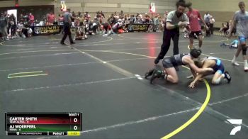 85 lbs Round 1 (6 Team) - Aj Woerperl, POWA vs Carter Smith, Team Alpha