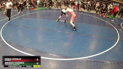 86 lbs Champ. Round 1 - Steele McKinlay, Richfield vs Brennan Vuksinick, Timpanogos Wrestling