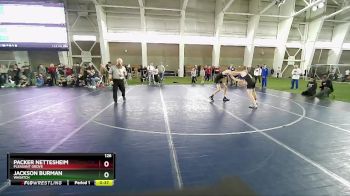 126 lbs Cons. Round 6 - Jackson Burman, Wasatch vs Packer Nettesheim, Pleasant Grove