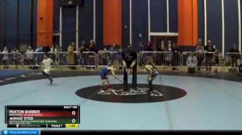 45 lbs Semifinal - Paxton Barber, Brockport Jr. Blue Devils vs Ahmad Syed, Buffalo Nomads Wrestling Club (Far Western Region)