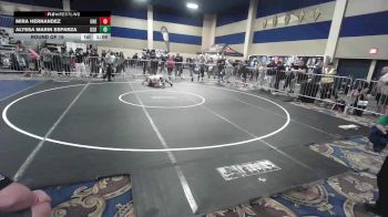 109 lbs Round Of 16 - Mira Hernandez, ONE Wr Ac vs Alyssa Marin Esparza, Oso Way WC