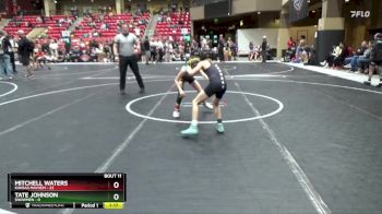 64 lbs Round 4 (6 Team) - Mitchell Waters, Kansas Mayhem vs Tate Johnson, $nowmen