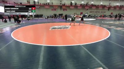 184 lbs Cons. Round 3 - Jake Long, Castleton vs Owen Turnbow, Albion