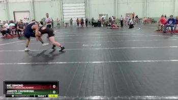 132 lbs Cons. Round 3 - Nic Dimond, Scanlan Wrestling Academy vs Jaedyn Caughman, Steller Trained
