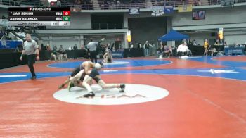 1A-4A 150 Cons. Round 2 - Liam Senior, Westminster Christian Academy vs Aaron Valencia, Madison County