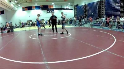 126 lbs 3rd Place Match - Caleb Gibson, New River Wrestling Club vs Carson Miller, Great Neck Wrestling Club