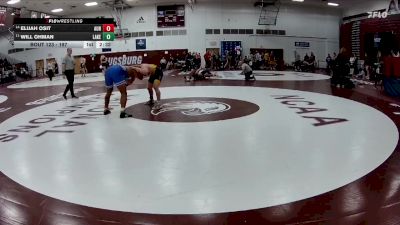 197 lbs Cons. Round 1 - Elijah Osit, Aurora Universtiy vs Will Ohman, Lakeland