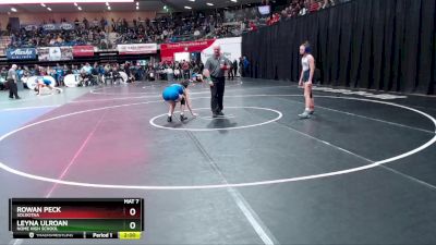 126G Champ. Round 1 - Rowan Peck, Soldotna vs Leyna Ulroan, Nome High School