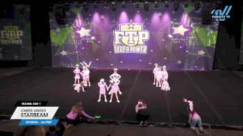 Cheer United - Starbeam [2025 L1 - U6 Prep Day 1] 2025 Feel The Power
