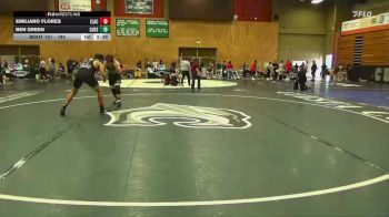 184 lbs Cons. Round 1 - Ben Green, Cuesta vs Emiliano Flores, East Los Angeles College