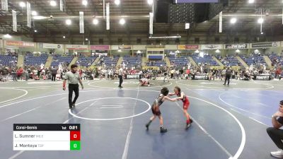 42 lbs Consolation - Liam Sumner, Mile High WC vs Jude Montoya, Top Rank HAC