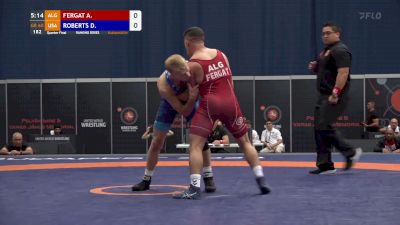 60 kg Quarter Final - Dalton Roberts, USA vs Abdelkarim Fergat, ALG
