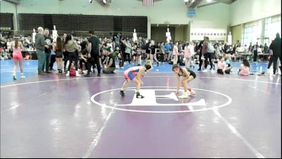 50 lbs Rr Rnd 2 - Josephina Lucas, All I See Is Gold Academy - Girls vs Madison Dragon, ICWL Lady Bruisers